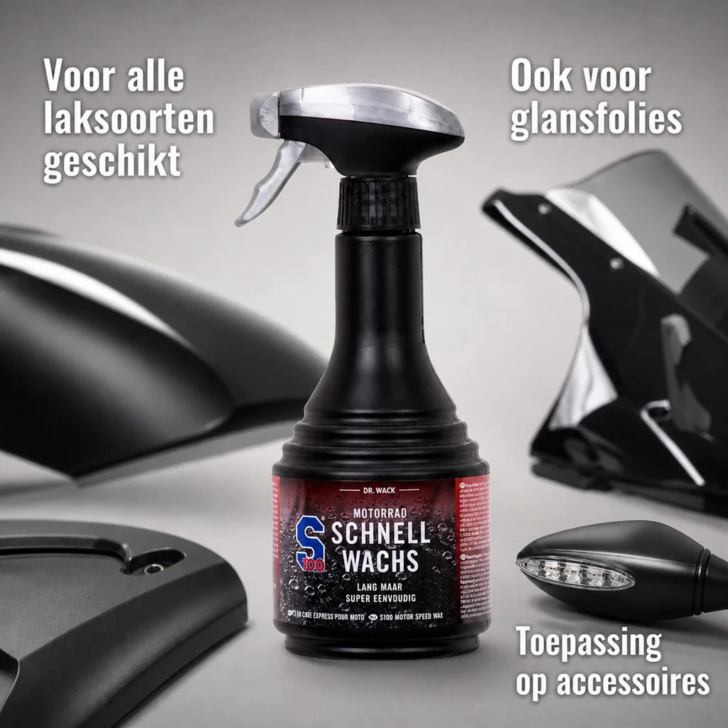 Motor wax, motorfiets wax, snelwax motor, 500 ml