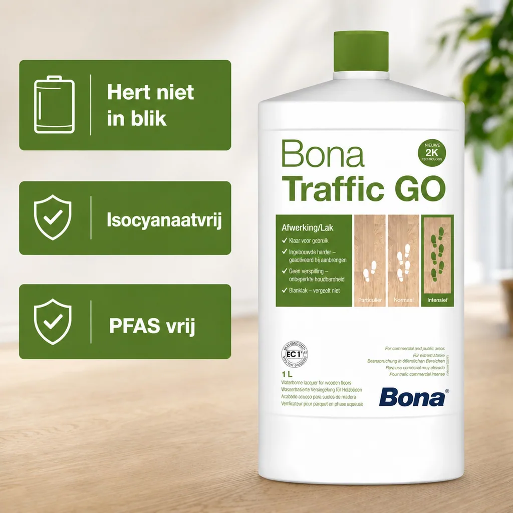 Parketlak, 2K Parketlak, 1 Liter Mat