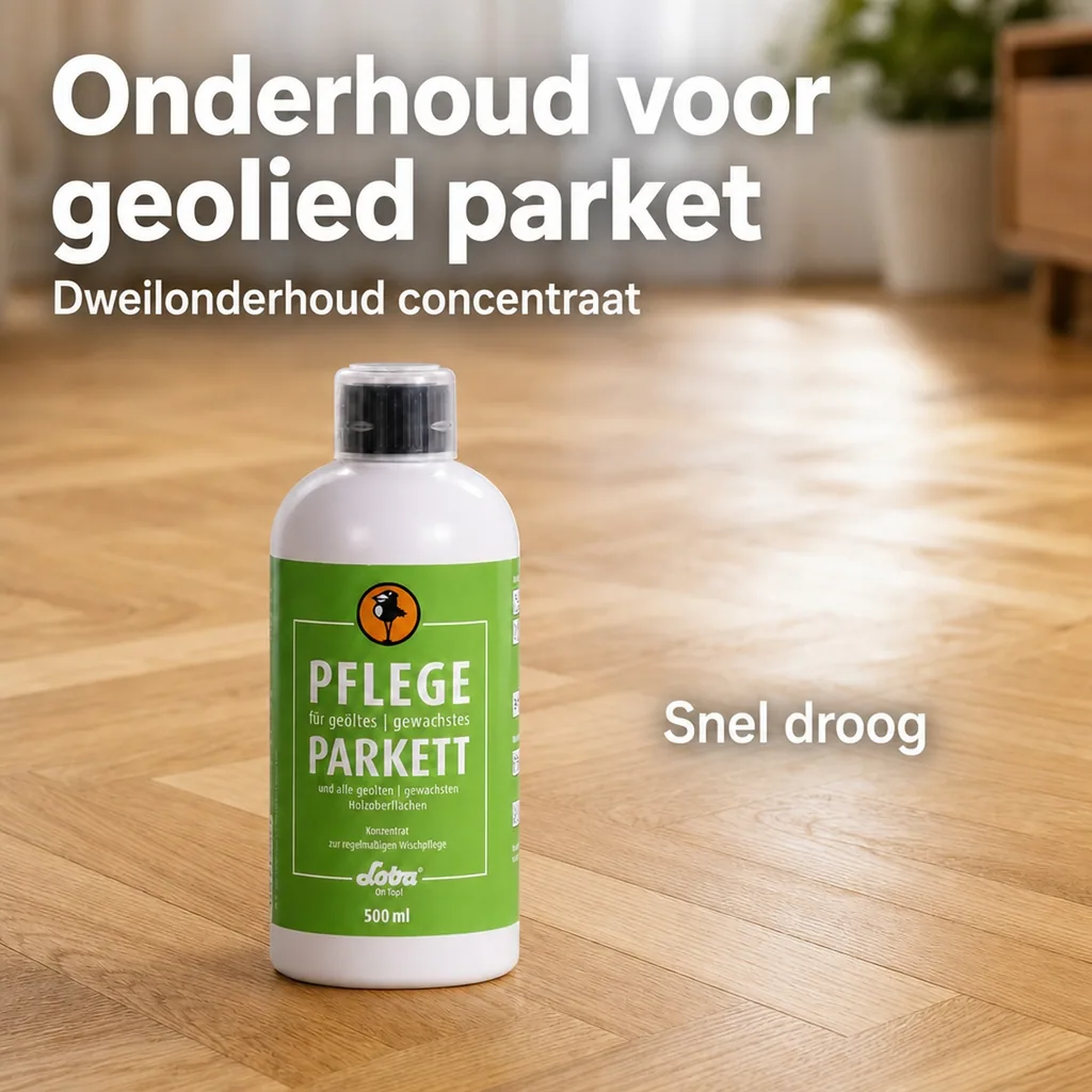 Parket onderhoud olie, 500 ml, voor geolied en gewaxt parket