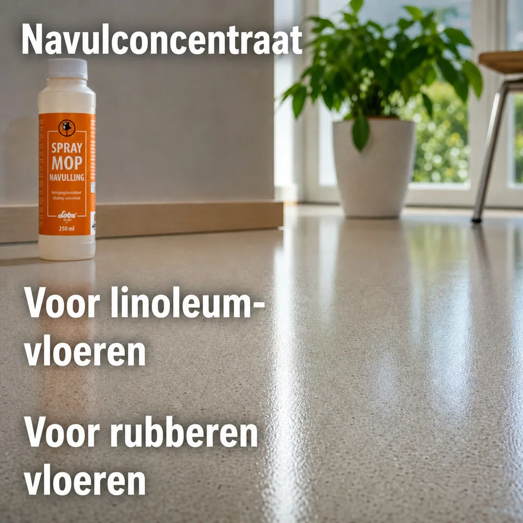 Spray mop vulling 250 ml, navulling spraymop, spray reiniger navulling