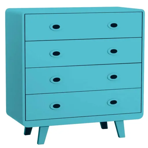 Laurette commode Toi & Moi, Kleur: taupe