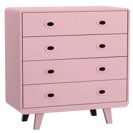 Laurette commode Toi & Moi, Kleur: taupe