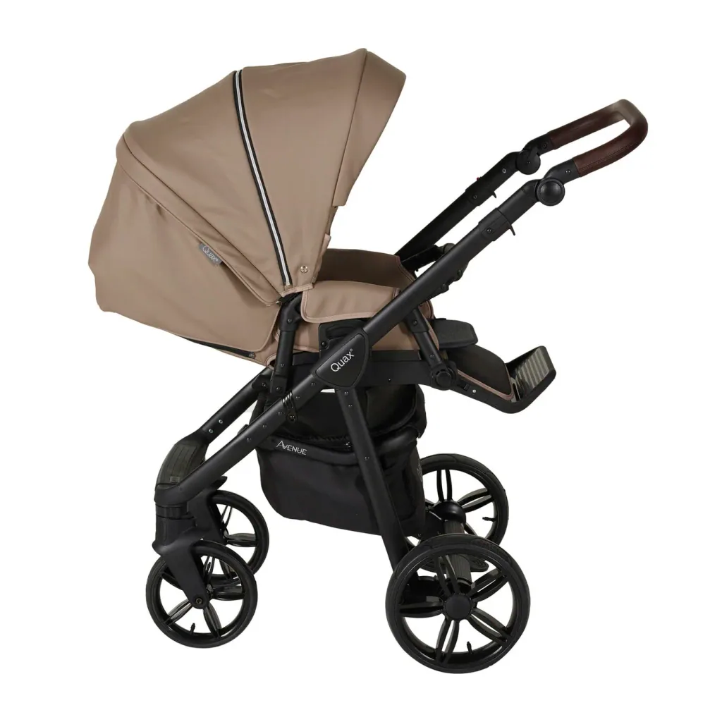 Quax kinderwagen Avenue Eco, Kleur kinderwagen: Steen
