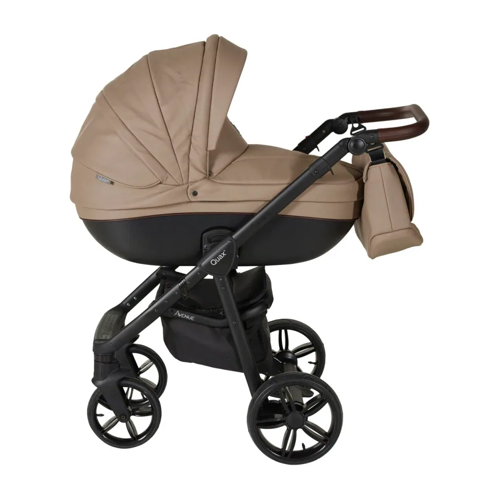 Quax kinderwagen Avenue Eco, Kleur kinderwagen: Steen