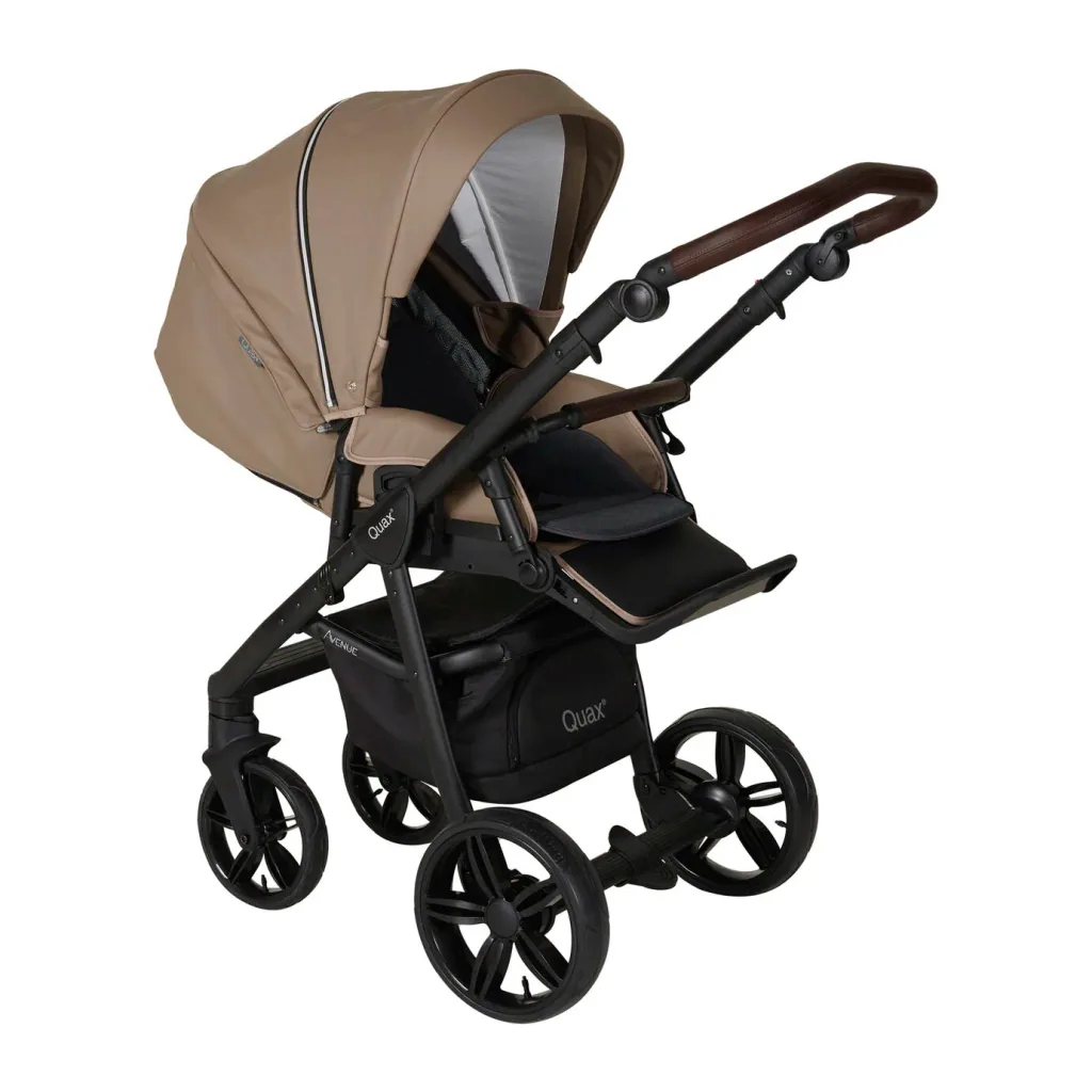 Quax kinderwagen Avenue Eco, Kleur kinderwagen: Steen