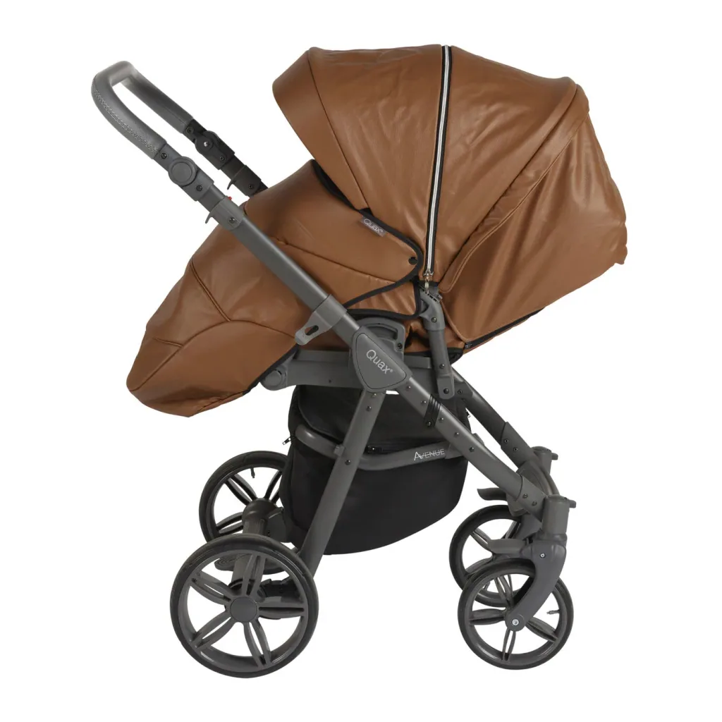 Quax kinderwagen Avenue Eco, Kleur kinderwagen: Havana