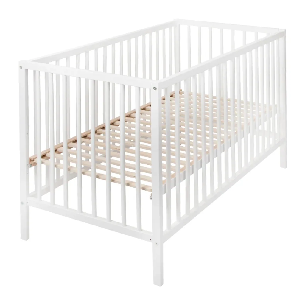 Quax babybed - Lina 120 x 60 cm, Kleur: Witte beuken