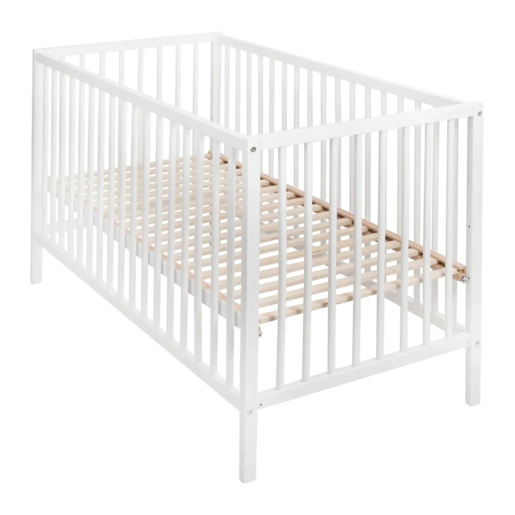 Quax babybed - Lina 120 x 60 cm, Kleur: Witte beuken