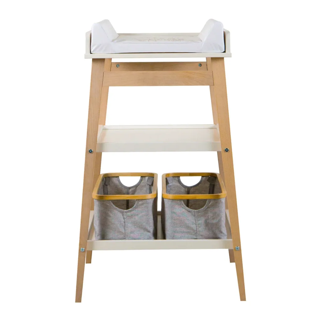 Quax luiertafel - Hip, Kleur: Clay Naturel