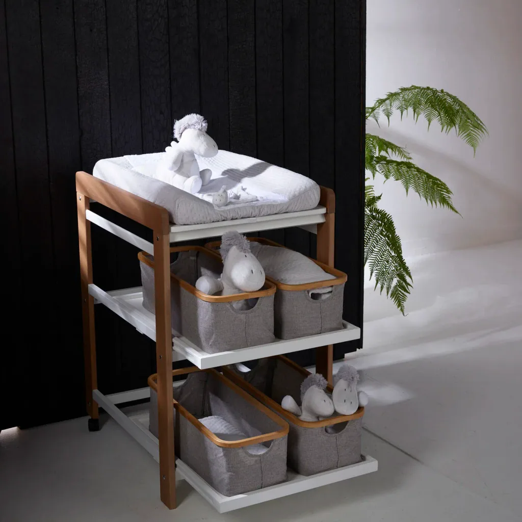 Quax luiertafel - Comfort, Kleur: Witte Naturel