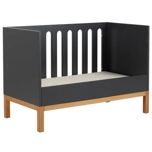 Quax Indigo babybed 60x120 cm zwart