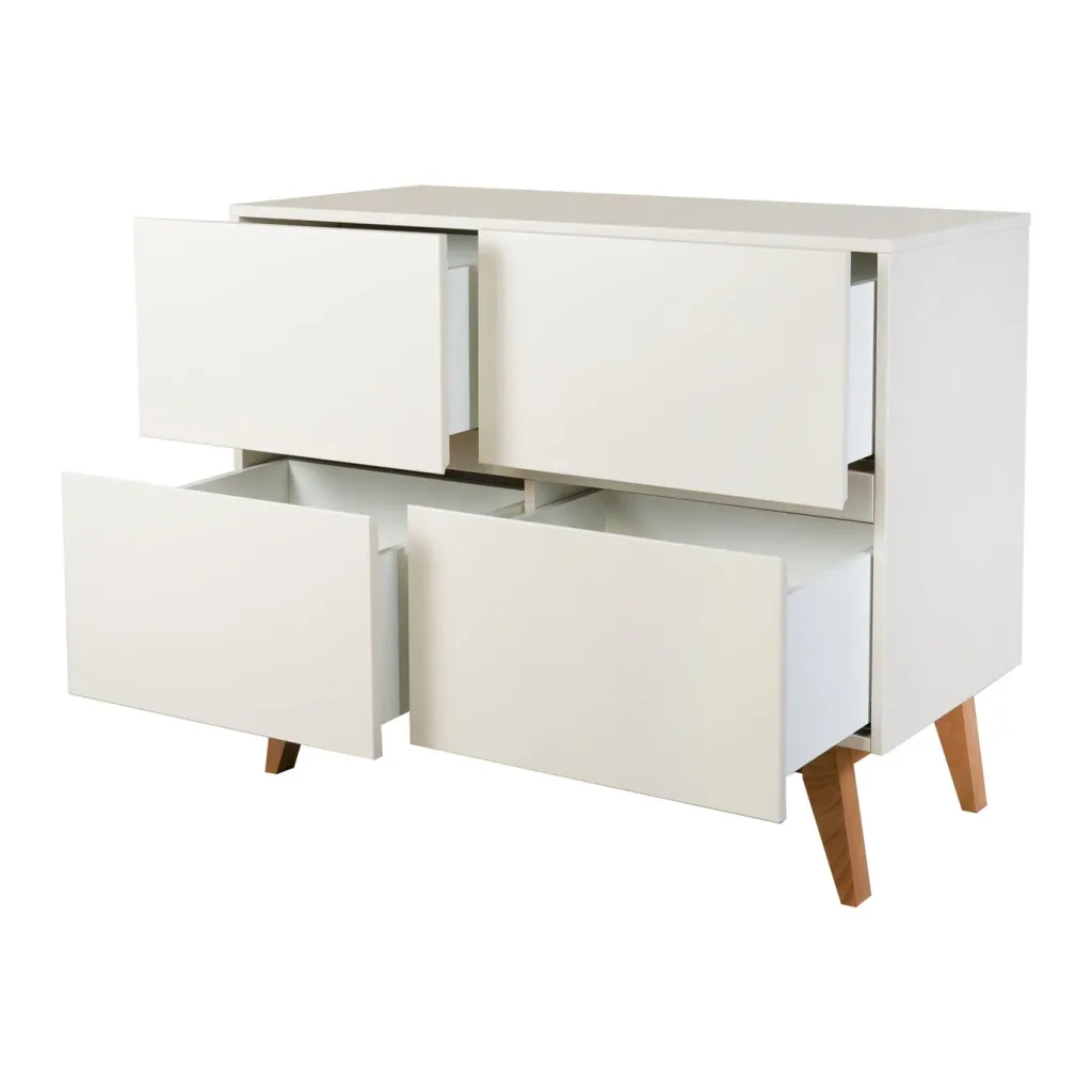 Quax commode - Trendy, 4 laden, Klei