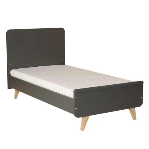Quax Loft babybed antraciet 70 x 140