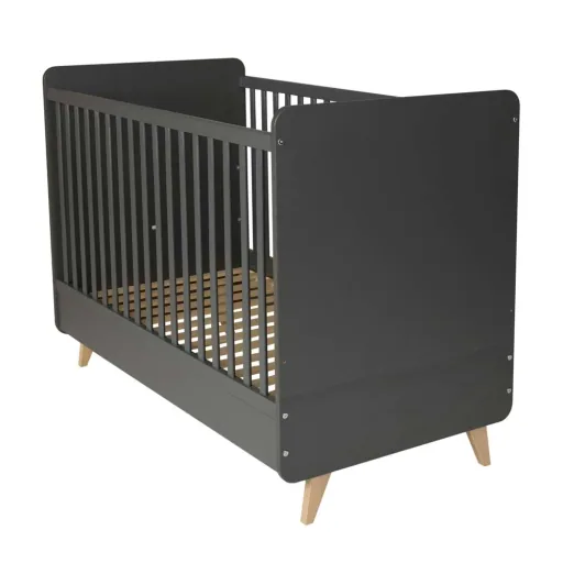 Quax Loft babybed antraciet 70 x 140