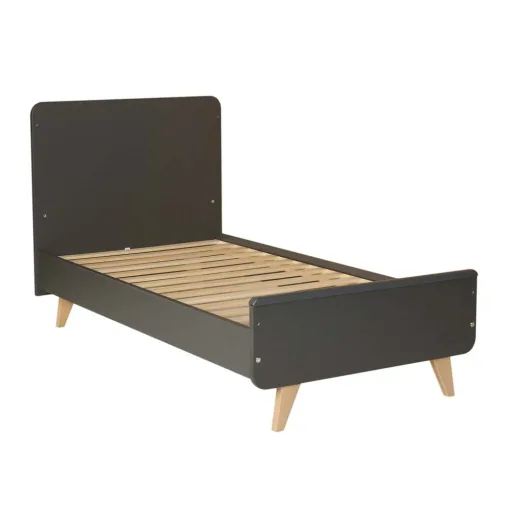 Quax Loft babybed antraciet 70 x 140