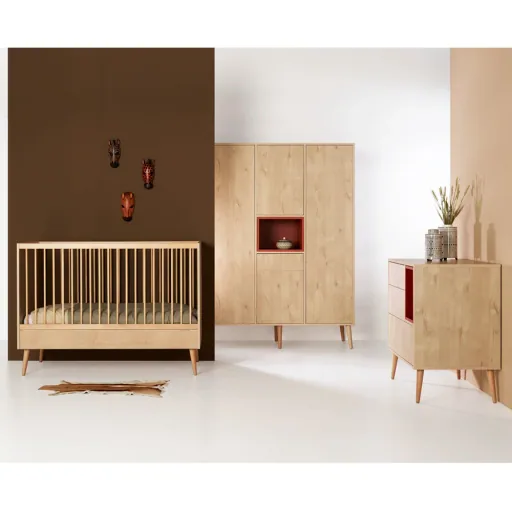 Quax Cocoon babybed latte macchiato 60 x 120