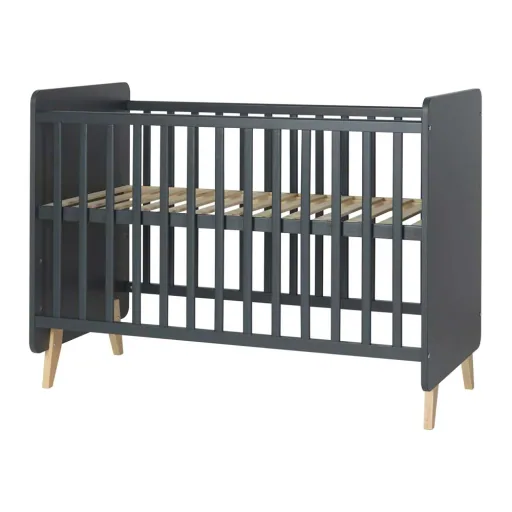 Quax Loft babybedje antraciet 60 x 120