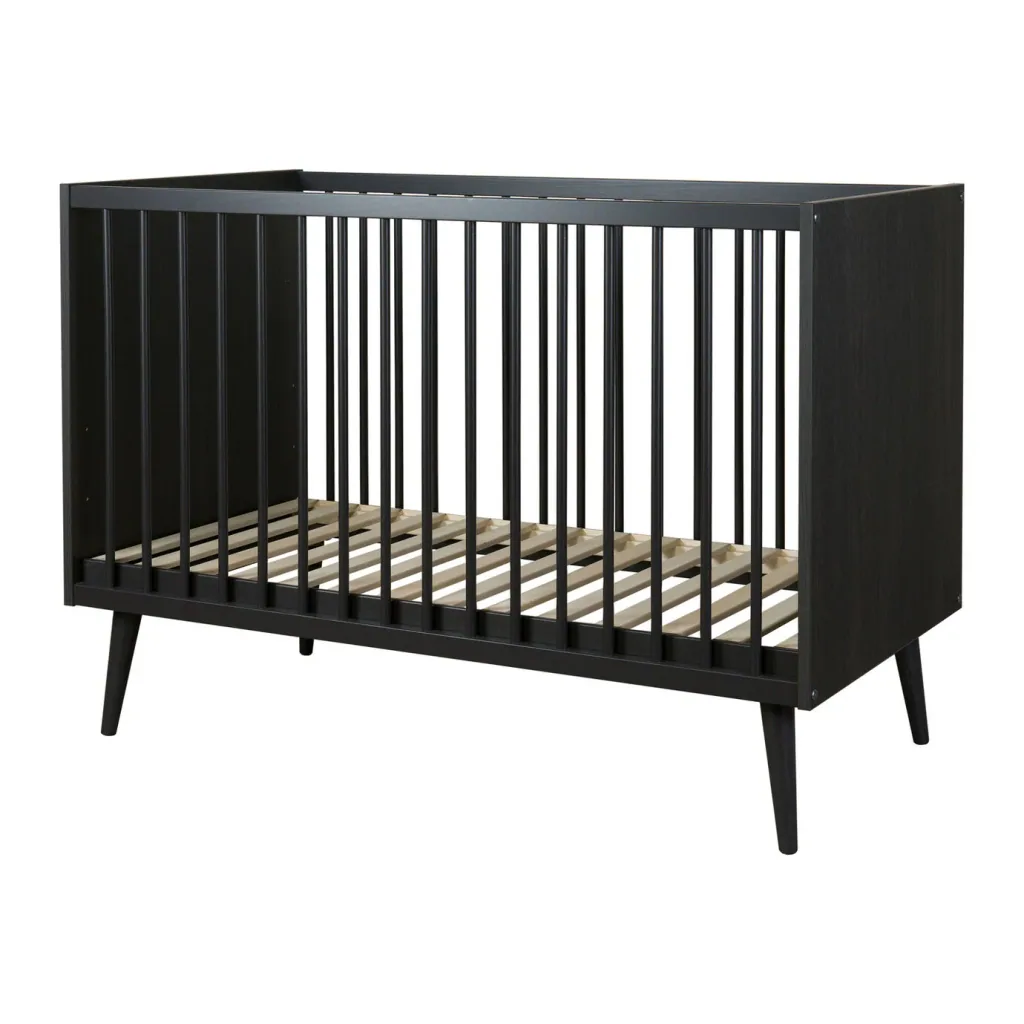 Quax babybed - Coccon, 120 x 60 cm, Kleur: Eboni