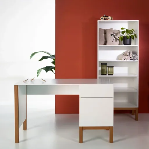 Quax Indigo 1-deurs ladekast wit