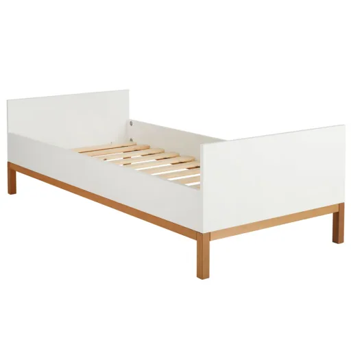 Quax Indigo ledikant 90 x 200 cm wit