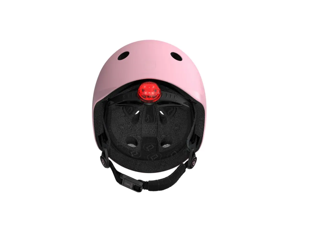 Scoot & Ride Helm, Scooter helm S-M, Kleur: roos
