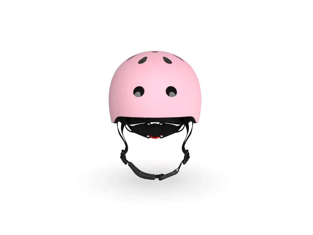 Scoot & Ride Helm, Scooter helm S-M, Kleur: roos