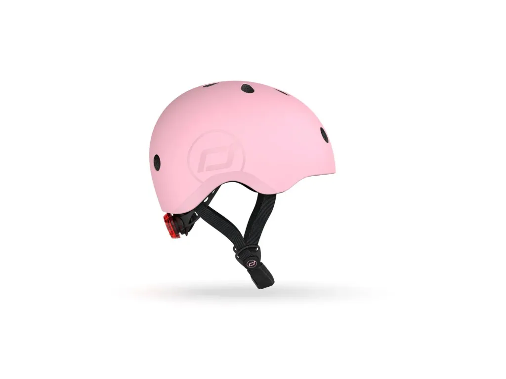 Scoot & Ride Helm, Scooter helm S-M, Kleur: roos