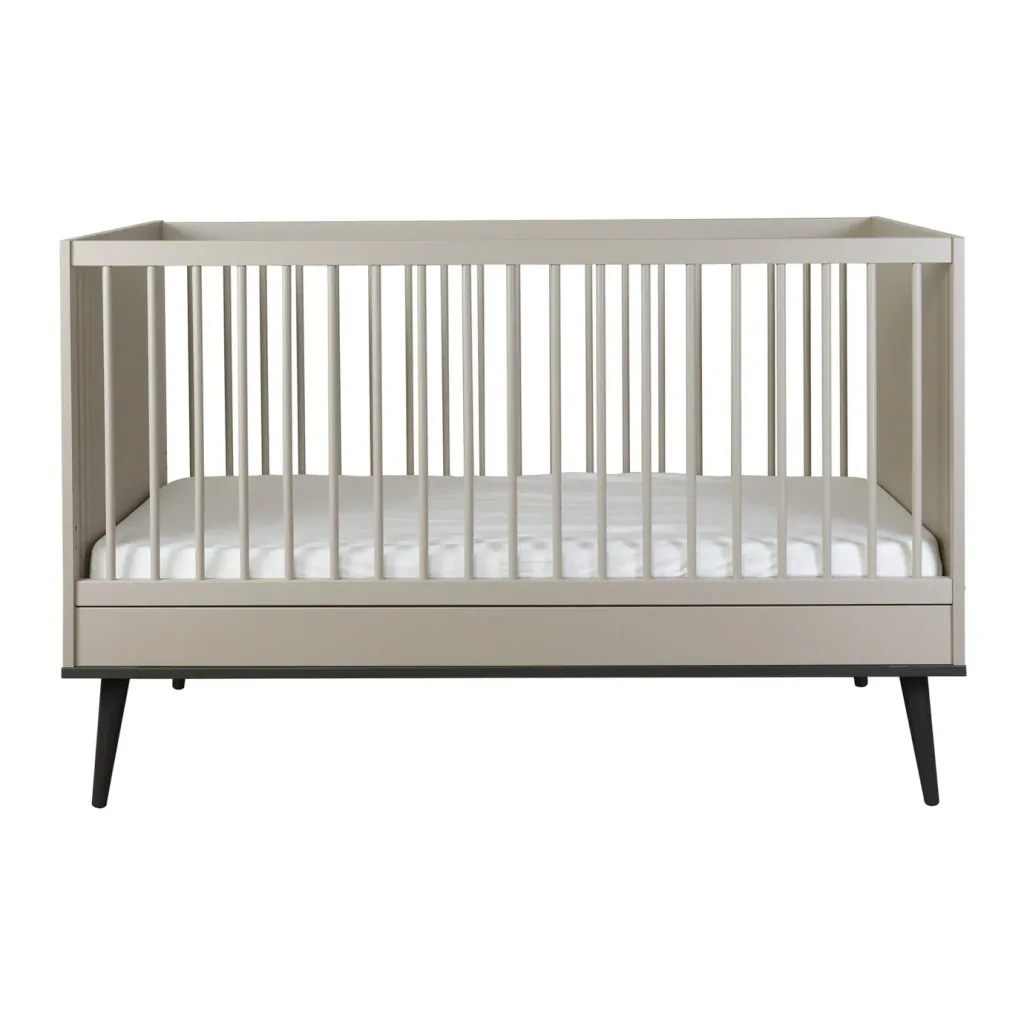 Quax babybed - Flow 140 x 70 cm steen