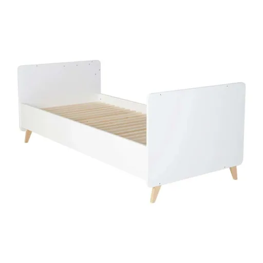 Quax Loft babybed en slaapbank wit 60 x 120 / 90 x 200
