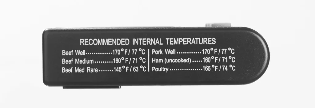 Grill/roasting thermometer dual, digital, with 2 temperature sensors