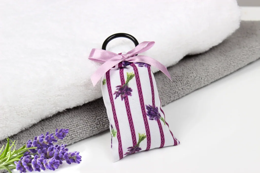 Lavender scented sachets, 5 pieces
