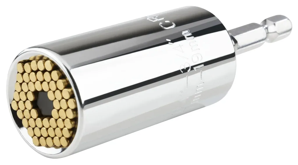 Universele dop met titanium inzet