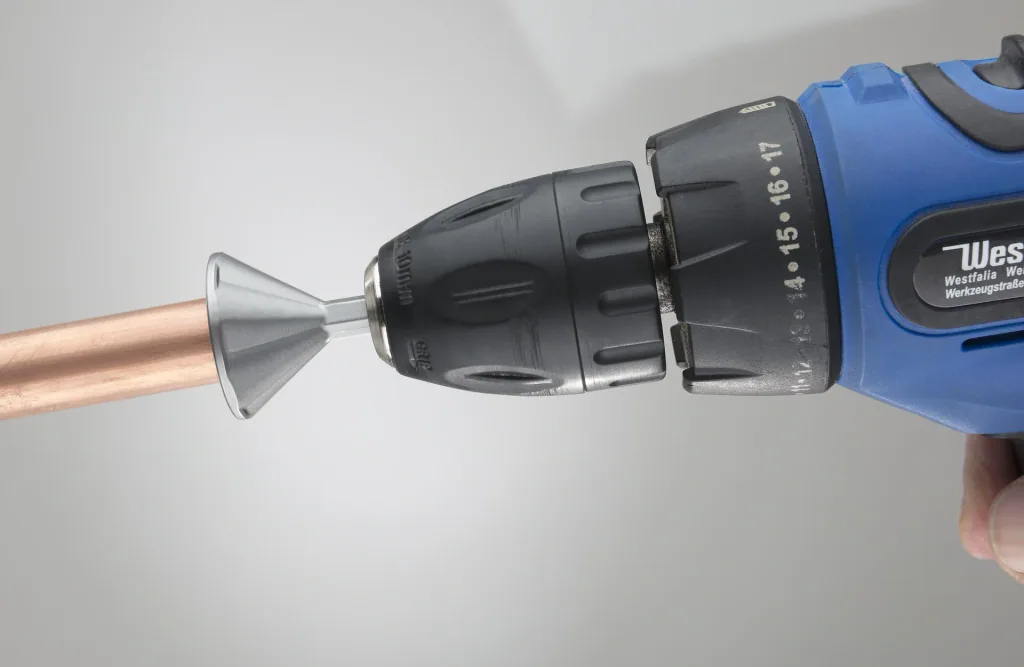 External deburrer 4 - 20 mm with 1/4" drive