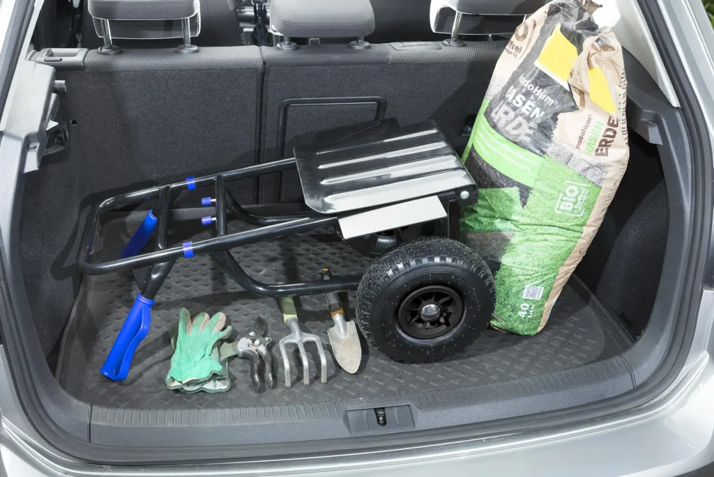 Compacte, opvouwbare steekwagen met een draagvermogen van 200 kg