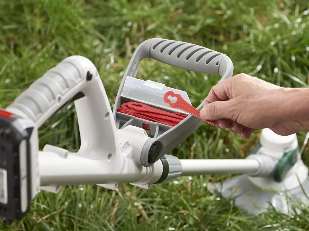 Accu-grastrimmer GM LI-2020/40 met 20 volt lithium-ion accu