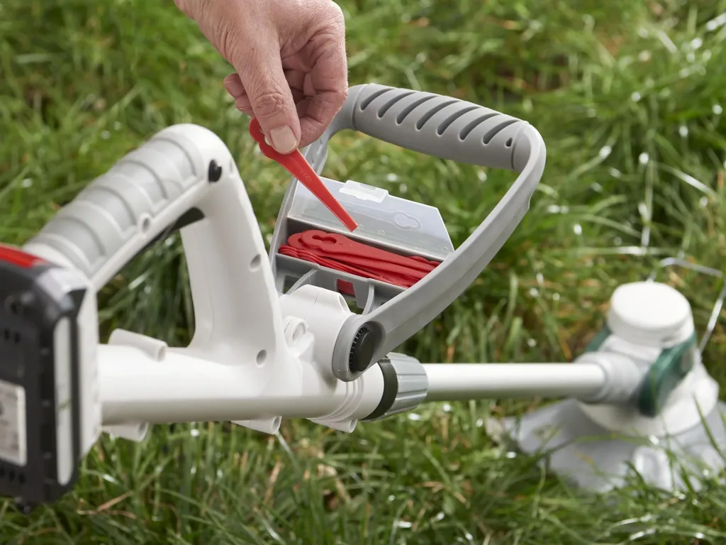 Accu-grastrimmer GM LI-2020/40 met 20 volt lithium-ion accu