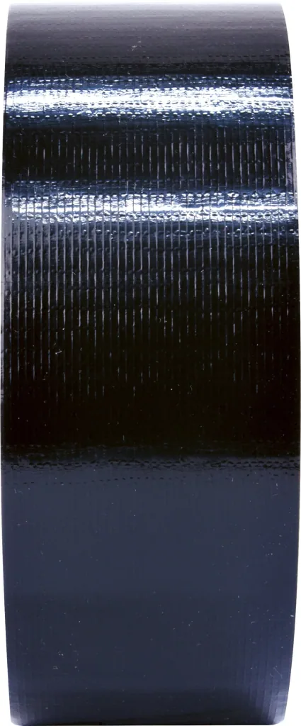 Plain fabric tape black, 48 x 50 mm