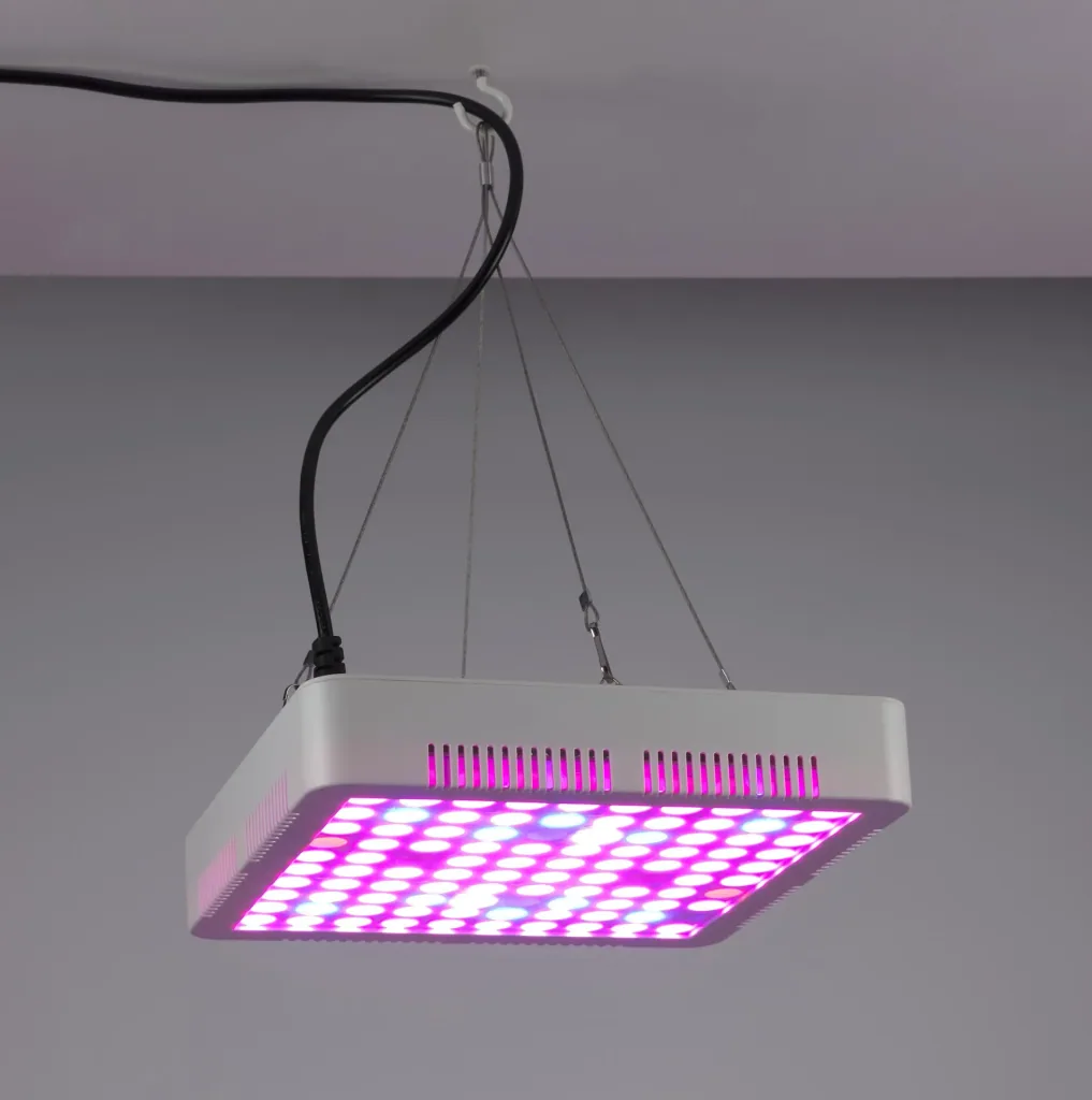 LED-plantenlamp 80 watt, vierkant