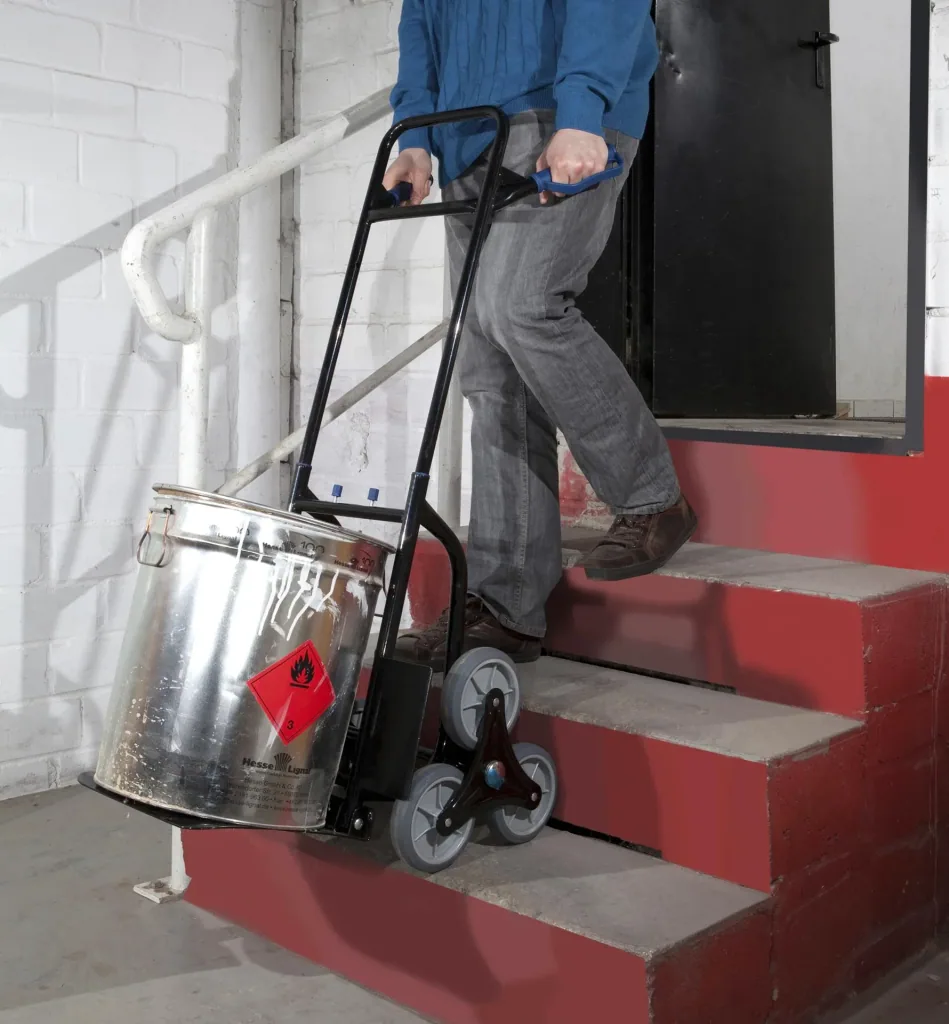 Inklapbare trappensteekkar, draagvermogen 120 kg