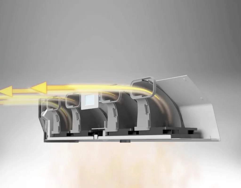 Smart Air verwarmings-warmtebooster