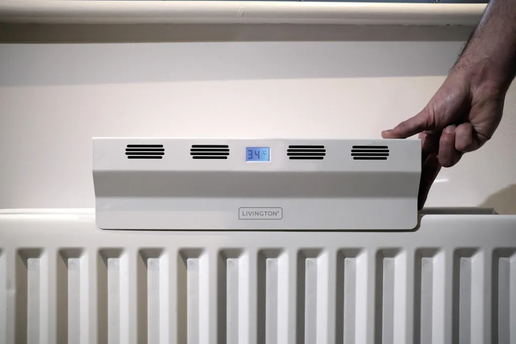 Smart Air verwarmings-warmtebooster