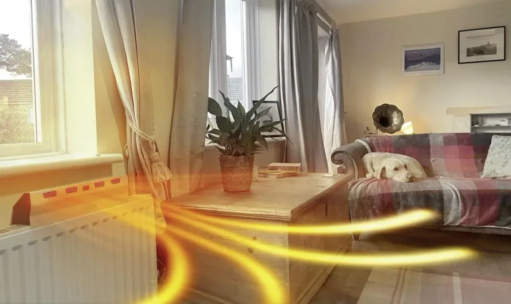 Smart Air verwarmings-warmtebooster