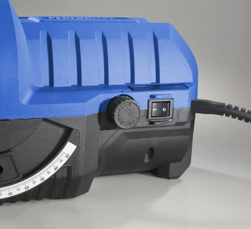 Schuurschijf met verstekhoek, 140 watt
