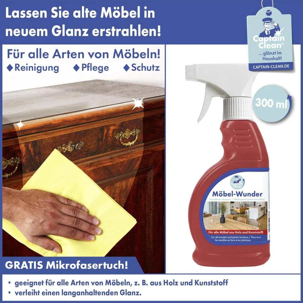 Meubelwonder, 300 ml, inclusief microvezeldoek