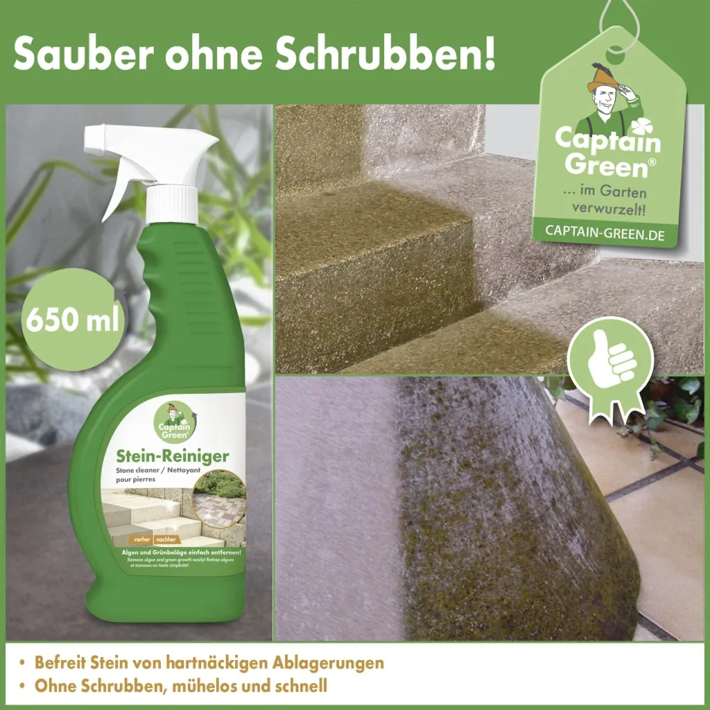 Captain Green Stone cleaner, 650 ml