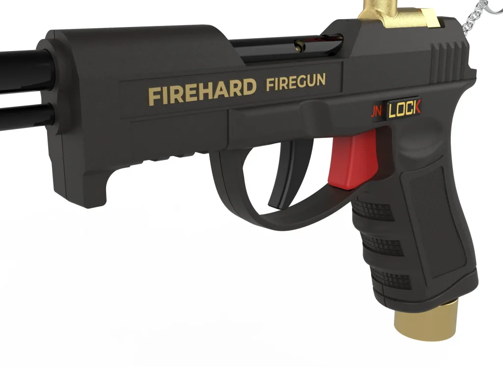 Aansteker voor de grill en vlamwerper Firegun