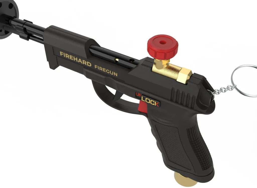 Aansteker voor de grill en vlamwerper Firegun