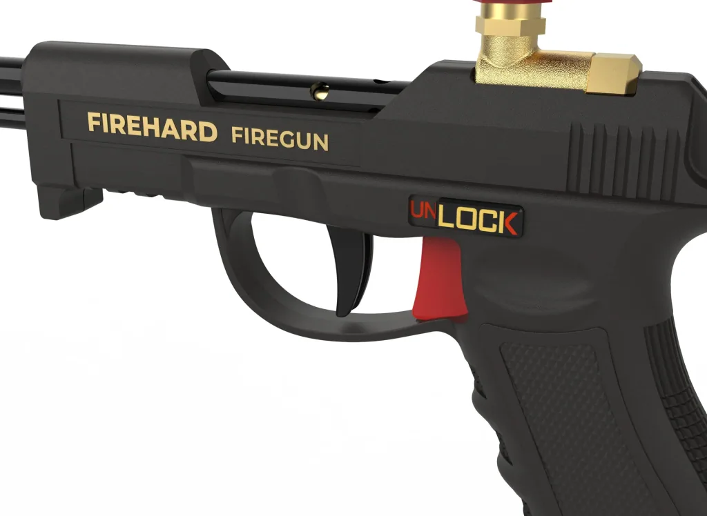 Aansteker voor de grill en vlamwerper Firegun
