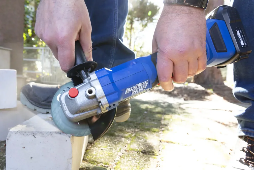 18V haakse slijper BL 125 mm WWSBL 125 (Accu en oplader niet inbegrepen)