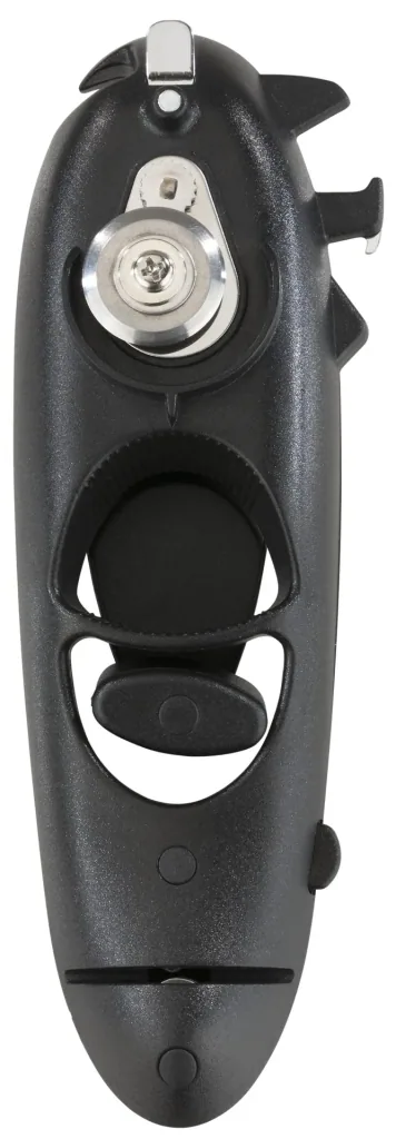 6 in 1 Multi-Opener for Lids, Cans and Bottles, Black